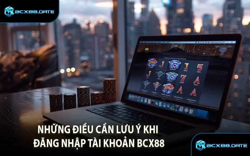 Những Điều Cần Lưu Ý Khi Đăng Nhập Tài Khoản BCX88